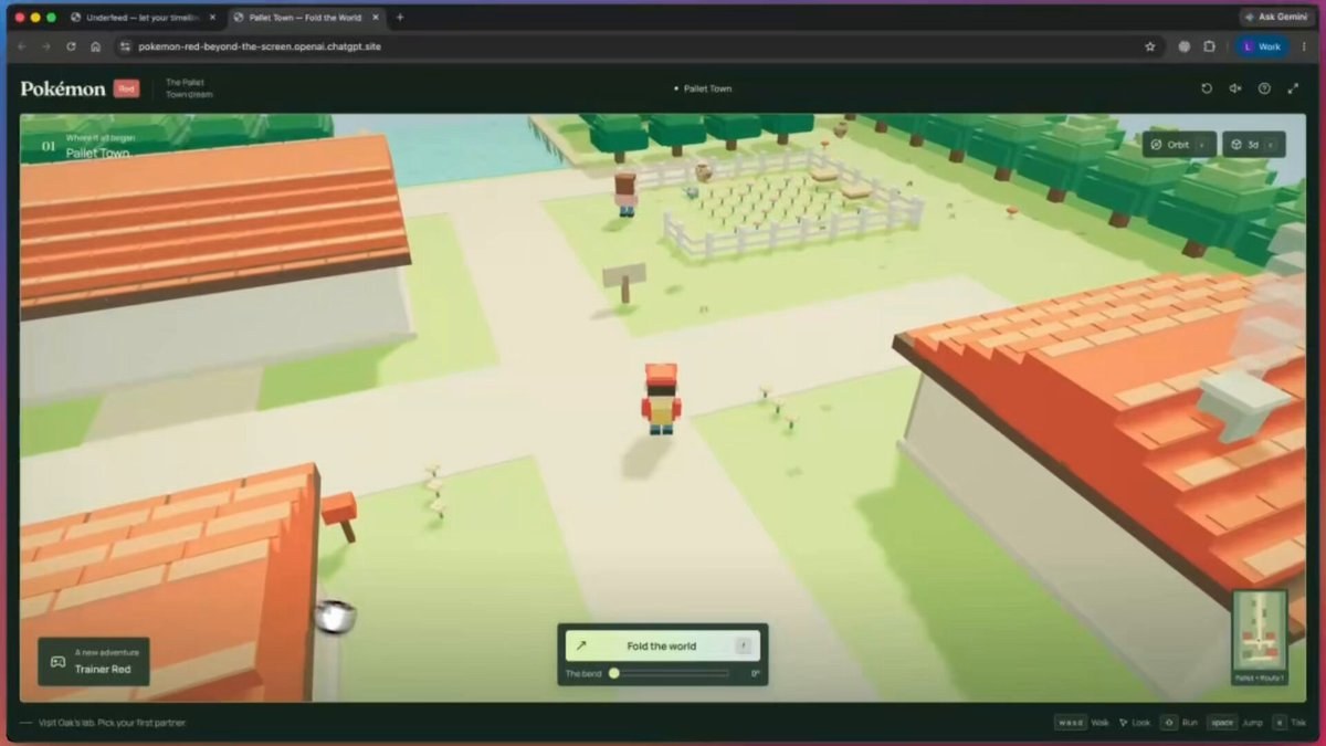 Pokémon Pallet Town meets Inception